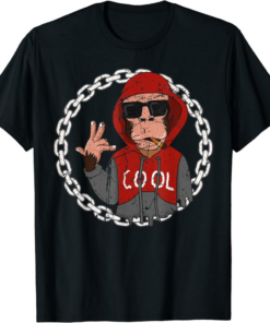 Bored Ape Yacht Club T-Shirt Nfts Club Cool Hip Hop Ape