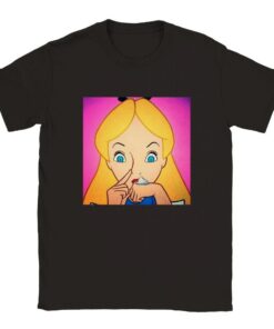 Cocaine And Cocaine Accessories T-Shirt Alice In Wonderland