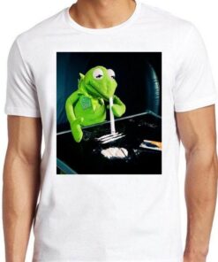 Cocaine And Cocaine Accessories T-Shirt Frog Funny Drug