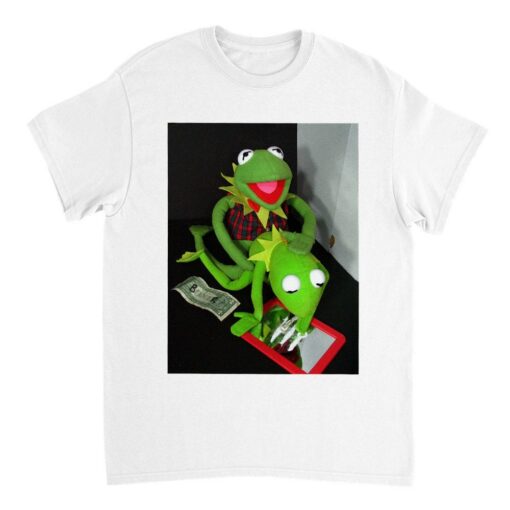 Cocaine And Cocaine Accessories T-Shirt Kermit Frog