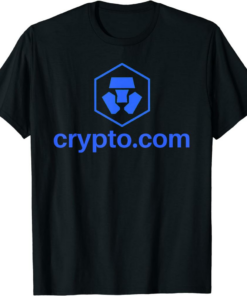 Crypto Com T-Shirt Cro Coin Token Cryptocurrency Trader