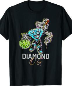 Diamond Weed T-Shirt Diamond Kush Weed Strain Marijuana