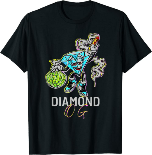 Diamond Weed T-Shirt Diamond Kush Weed Strain Marijuana