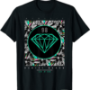 Diamond Weed T-Shirt Venice Beach Diamond Color Floral