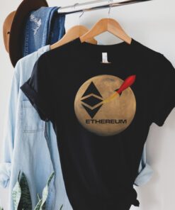 Ethereum To The Moon T-Shirt Cryptocurrency Meme Coin