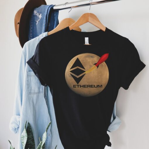 Ethereum To The Moon T-Shirt Cryptocurrency Meme Coin