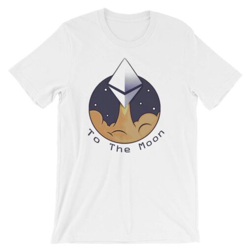 Ethereum To The Moon T-Shirt Original Eth Bitcoin