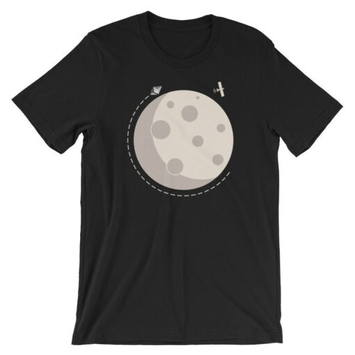 Ethereum To The Moon T-Shirt Satelite Ethereum Cool Digital
