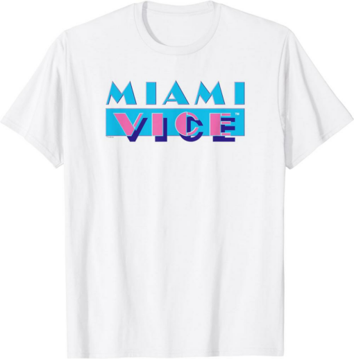 Ftx Miami T-Shirt Miami Vice Logo City By Night Florida
