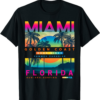 Ftx Miami T-Shirt Wear Miami Florida Colorful Sunrise