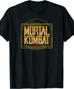 Insert Coin T-Shirt Mortal Combat Classic Arcade Vintage