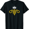 Queen B T-Shirt Queen Bee With A Crown And Bumblebee