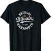 Satoshi Nakamoto T-Shirt Crypto Blockchain Wallet