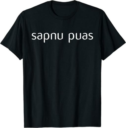 Send Nudes T-Shirt Upside Down Sapnu Puas Vintage