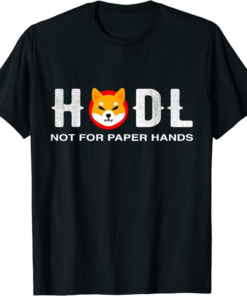 Shiba Inu T-Shirt Hodl To The Moon Funny Crypto Trendy