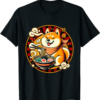 Shiba Inu T-Shirt Shiba Ramen Bowl Japanese Love Noodles