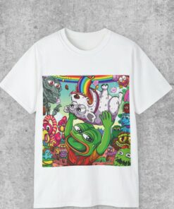 Smug Pepe T-Shirt Meme Coin Fan Crypto Merch Bitcoin