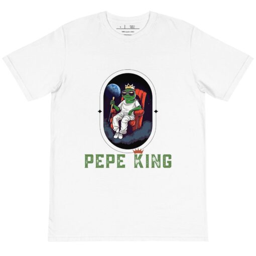 Smug Pepe T-Shirt Pepe-King Meme Coin Press Bitcoin