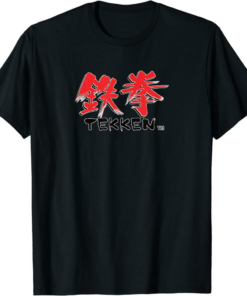 Tekken King T-Shirt Tekken1 Fighting Game Series Trendy