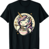 Thug Life Unicorn T-Shirt Ramen Kawaii Neko Japanese