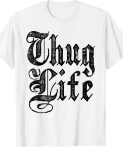 Thug Life Unicorn T-Shirt Ripple Junction Thug Life Old