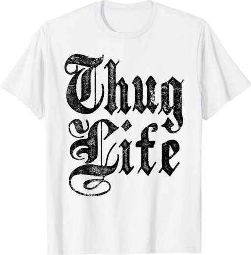 Thug Life Unicorn T-Shirt Ripple Junction Thug Life Old