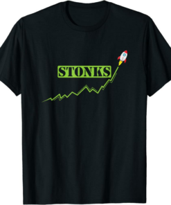 Wall Street Bets T-Shirt Stonks Vs Hedge Fund Stock Market
