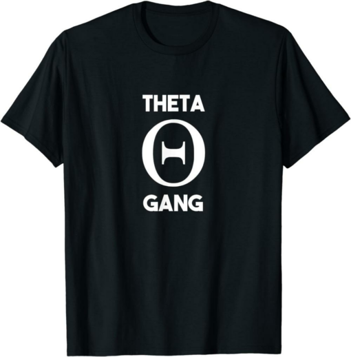 Wall Street Bets T-Shirt Theta Gang Theta Symbol Stock