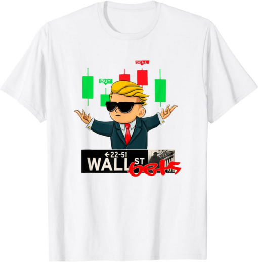 Wall Street Bets T-Shirt Wallstreetbets-Stock Market