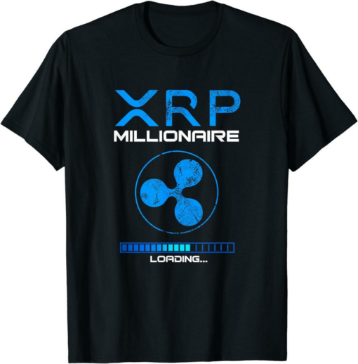 Xrp Ledger T-Shirt Xrp Crypto Millionaire Hodl Loading