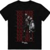 You Died T-Shirt Demon’s Souls Trendy Quote Vintage