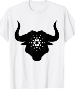 ADA Coin T-Shirt Cardano Bullish For Blockchain Fans