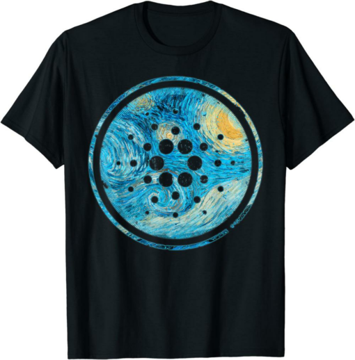 ADA Coin T-Shirt Cardano Crypto Blockchain Cool Token