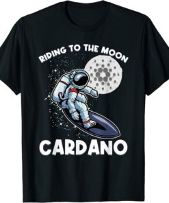 ADA Coin T-Shirt Cardano Crypto Currency Blockchain
