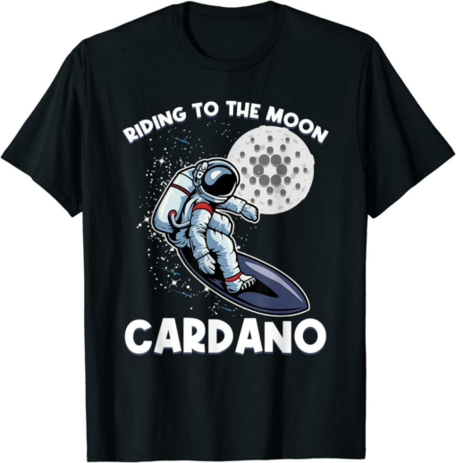 ADA Coin T-Shirt Cardano Crypto Currency Blockchain