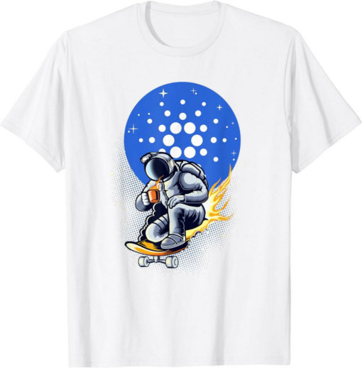 ADA Coin T-Shirt Cardano Crypto Logo