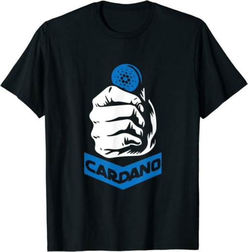 ADA Coin T-Shirt Cardano Cryptocurrency Hodl Trader Blockchain