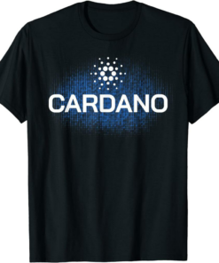 ADA Coin T-Shirt Cardano Logo Crypto Blockchain Altcoin