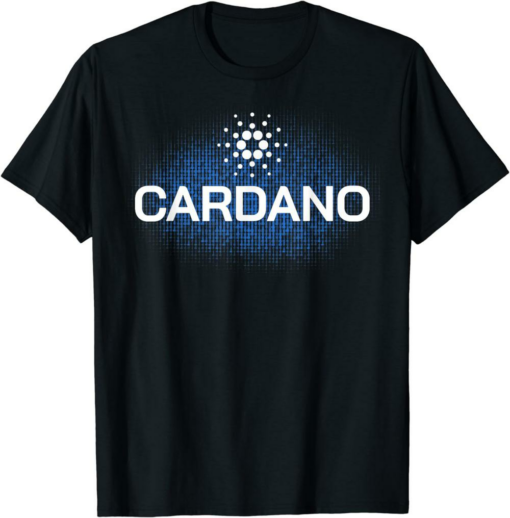 ADA Coin T-Shirt Cardano Logo Crypto Blockchain Altcoin