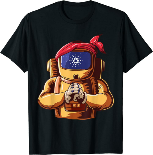 ADA Coin T-Shirt Cardano To The Moon