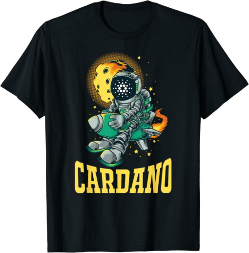 ADA Coin T-Shirt Cardano To The Moon Best Crypto