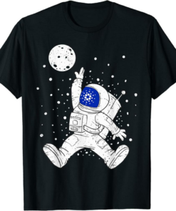 ADA Coin T-Shirt Cardano To The Moon Cardano Vintage