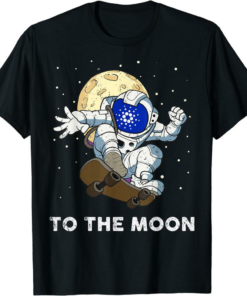 ADA Coin T-Shirt Cardano Token BlockChain To The Moon