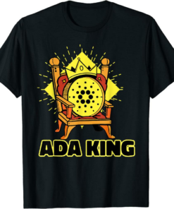 ADA Coin T-Shirt Cool Cardano Space Suite Crypto Gift