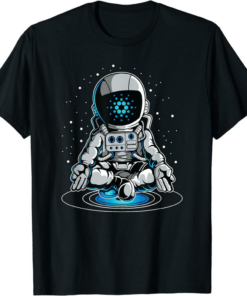 ADA Coin T-Shirt Cool Cardano Space Suite Cryptocurrency