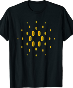 ADA Coin T-Shirt Cryptocurrency Retro Design