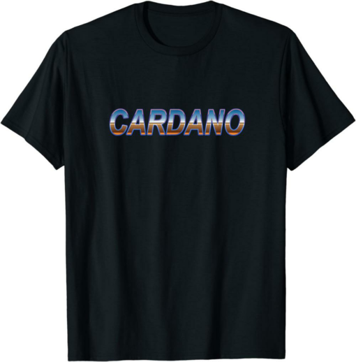 ADA Coin T-Shirt Retro Cardano The Best Crypto