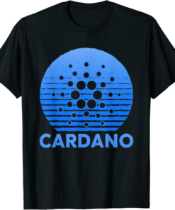 ADA Coin T-Shirt Vintage Cardano Logo Crypto