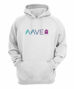 Aave (AAVE) Cryptocurrency Symbol Hooded Sweatshirt