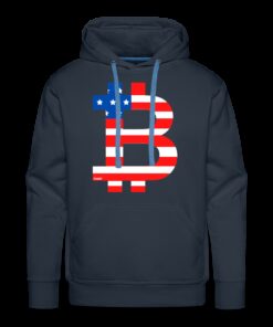 American Flag Bitcoin B Hoodie Sweatshirt American Flag Bitcoin B Hoodie Sweatshirt